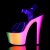 Pleaser RAINBOW-308UV Clear/Neon Multi EU-35 / US-5