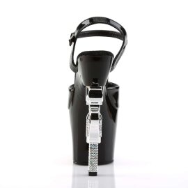 Pleaser REVOLVER-709 Black/Black EU-35 / US-5