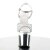Pleaser REVOLVER-709G Silver Multi Glitter/Silver Chrome EU-35 / US-5