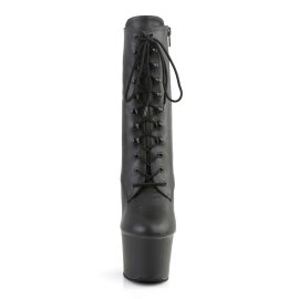 Pleaser SKY-1020 Black Faux Leather/Black Matte EU-37 / US-7