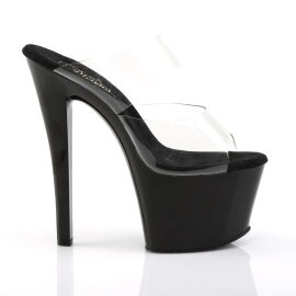 Pleaser SKY-302 Clear/Black EU-35 / US-5