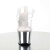Pleaser SKY-302 Clear/Silver Chrome EU-35 / US-5