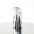 Pleaser SKY-302 Clear/Silver Chrome EU-35 / US-5