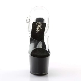 Pleaser SKY-308 Clear/Black EU-35 / US-5
