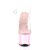 Pleaser SKY-308 Clear/Baby Pink Chrome EU-42 / US-12
