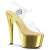 Pleaser SKY-308 Clear/Gold Chrome EU-35 / US-5