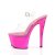 Pleaser SKY-308 Clear/Hot Pink Chrome EU-35 / US-5