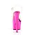 Pleaser SKY-308 Clear/Hot Pink Chrome EU-35 / US-5