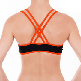 Dragonfly Top Xenia M Black / Orange