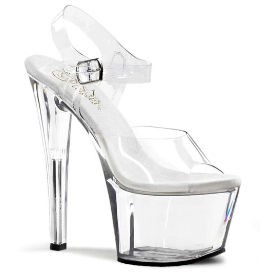 Pleaser SKY-308 Clear/Clear EU-42 / US-12