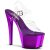 Pleaser SKY-308 Clear/Purple Chrome EU-36 / US-6