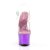Pleaser SKY-308 Clear/Purple Chrome EU-36 / US-6