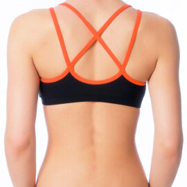 Dragonfly Top Nicole S Black / Orange