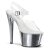 Pleaser SKY-308 Clear/Silver Chrome EU-35 / US-5