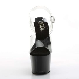 Pleaser SKY-308CRS Clear/Black-Champagne AB RSTN EU-35 /...