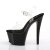 Pleaser SKY-308CRS Clear/Black-Champagne AB RSTN EU-35 / US-5