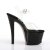 Pleaser SKY-308CRS Clear/Black-Champagne AB RSTN EU-35 / US-5