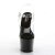Pleaser SKY-308CRS Clear/Black-Silver AB RSTN EU-35 / US-5