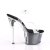Pleaser SKY-308GF Clear/Black Multi Glitter EU-35 / US-5