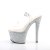 Pleaser SKY-308LG Clear/Silver Multi Glitter EU-35 / US-5