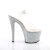 Pleaser SKY-308LG Clear/Silver Multi Glitter EU-35 / US-5