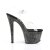 Pleaser SKY-308MG Clear/Black EU-35 / US-5