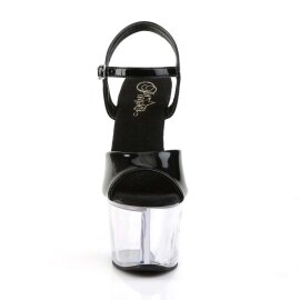Pleaser SKY-309 Black Patent/Clear EU-35 / US-5