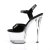 Pleaser SKY-309 Black Patent/Clear EU-35 / US-5