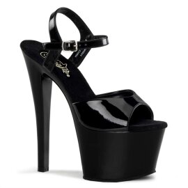 Pleaser SKY-309 Black Patent/Black EU-35 / US-5