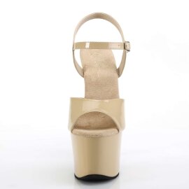 Pleaser SKY-309 Cream Patent/Cream EU-35 / US-5