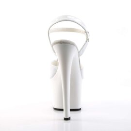 Pleaser SKY-309 White Patent/White EU-35 / US-5