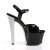 Pleaser SKY-309CHRS Black/Black-Silver AB RSTN EU-35 / US-5