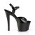 Pleaser SKY-309CRS Black/Black-Silver AB RSTN EU-35 / US-5