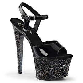 Pleaser SKY-309MG Black/Black EU-35 / US-5