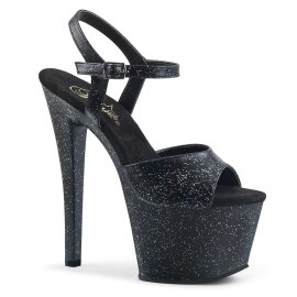 Pleaser SKY-309MMG Black Faux Leather/Black Matte EU-35 /...