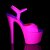 Pleaser SKY-309UV Neon Hot Pink/Hot Pink EU-36 / US-6