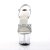 Pleaser SKY-310 Silver Glitter/Clear EU-35 / US-5