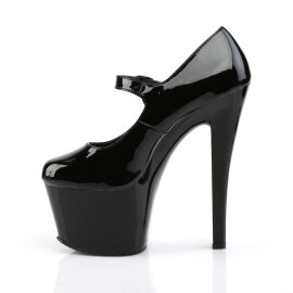 Pleaser SKY-387 Black Patent/Black EU-35 / US-5
