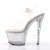 Pleaser STARDANCE-708 Clear/Clear-Silver Multi RS EU-37 / US-7
