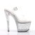 Pleaser STARDANCE-708 Clear/Clear-Silver Multi RS EU-37 / US-7