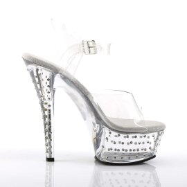 Pleaser STARDUST-608 Clear/Clear EU-35 / US-5
