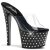 Pleaser STARDUST-701 Clear/Black EU-35 / US-5