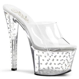 Pleaser STARDUST-701 Clear/Clear EU-35 / US-5