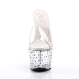 Pleaser STARDUST-701 Clear/Clear EU-37 / US-7