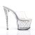 Pleaser STARDUST-701 Clear/Clear EU-38 / US-8