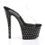 Pleaser STARDUST-702 Clear/Black EU-35 / US-5