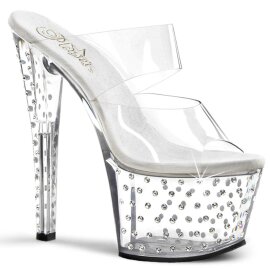 Pleaser STARDUST-702 Clear/Clear EU-35 / US-5