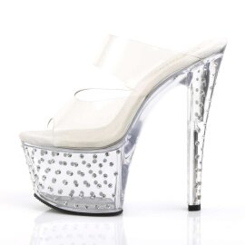 Pleaser STARDUST-702 Clear/Clear EU-35 / US-5