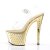 Pleaser STARDUST-708 Clear/Gold Chrome EU-36 / US-6