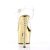 Pleaser STARDUST-708 Clear/Gold Chrome EU-36 / US-6